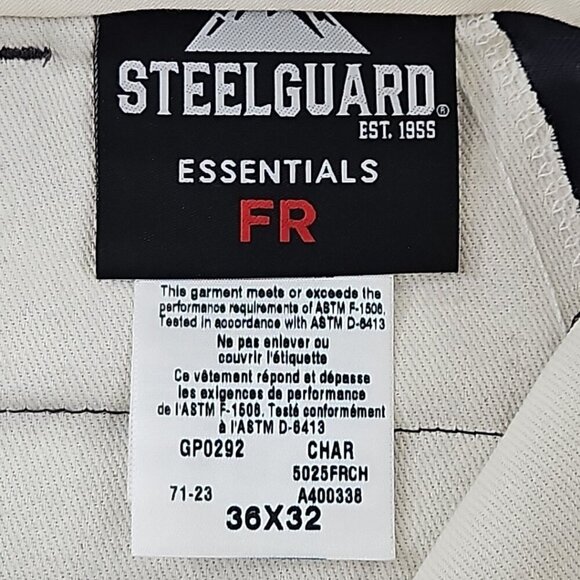 NEW Steelguard Pro Work Pants Fire Resistant FR Men's Size 36x32 Cat2 NWT GP0292 - Picture 11 of 16